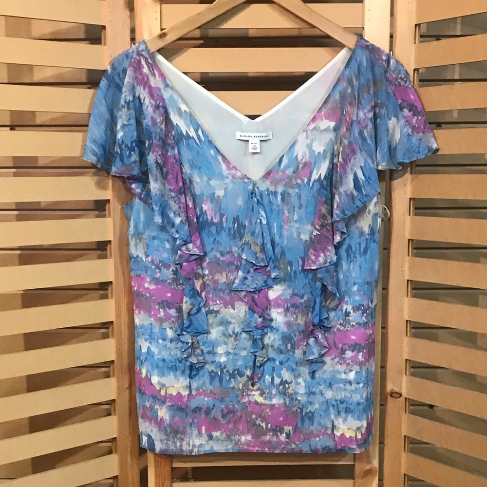 Banana Republic ss blouse.